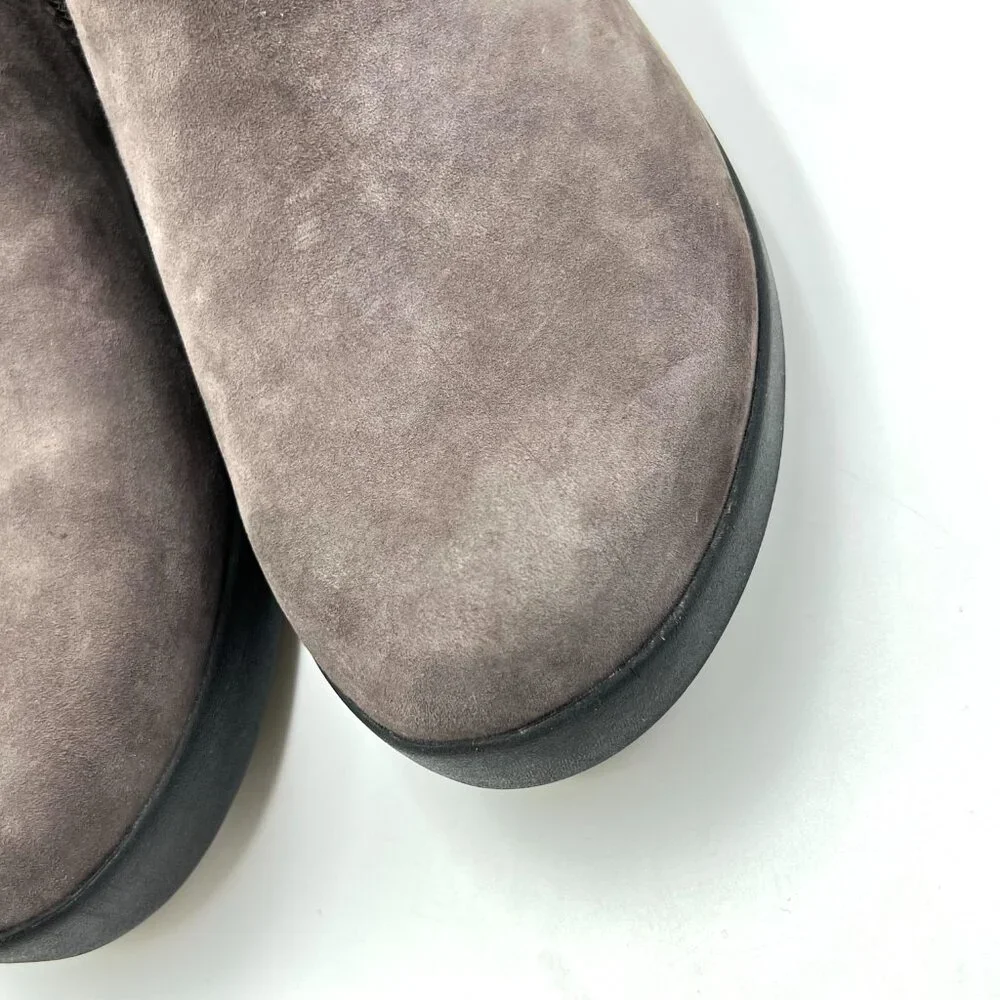 Fitflop Womens Size 5 Sumi Steel Grey‎ Suede Leather Ankle Boots Shoes